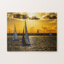 Zoek naar sailboat puzzels Zonsondergang
