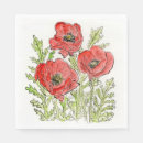 Zoek naar papaver bloemen servetten Luiers