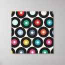 Zoek naar record canvas prints Retro