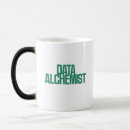 Zoek naar data mokken Collega