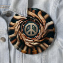 Zoek naar liefde buttons Wereldvrede