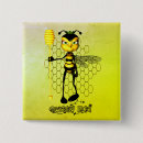 Zoek naar insecten buttons Cartoon