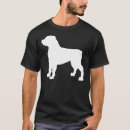 Zoek naar rottweiler tshirts Silhouet