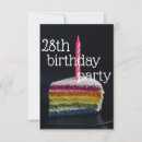 Zoek naar 28ste verjaardag uitnodigingen 28 jaar