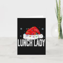 Zoek naar lunch lady kaarten Xmas