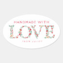 Zoek naar love stickers Gebakken met liefde