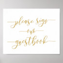 Zoek naar gast boek posters Goud