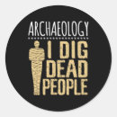 Zoek naar archeologie stickers Graven