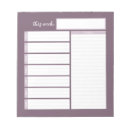 Zoek naar maaltijd notitieblokken Wekelijks