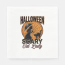 Zoek naar vintage katten servetten Halloweencadeaus