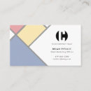 Zoek naar mondrian visitekaartjes Minimalistisch