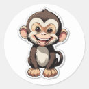 Zoek naar aap cartoon stickers Vrolijk