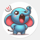 Zoek naar kawaii olifant stickers Dier