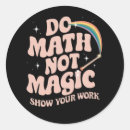 Zoek naar grappige wiskunde stickers Leraar