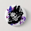 Zoek naar zwaarden buttons Piraat