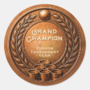 Zoek naar kampioen stickers Gouden medaille