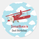 Zoek naar rood vliegtuig stickers Baby shower