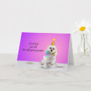 Zoek naar de van de hondverjaardag kaarten Verjaardagskaart