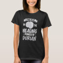 Zoek naar tropisch fruit tshirts Duriaans
