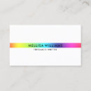 Zoek naar dunne strepen visitekaartjes Minimalistisch