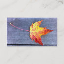 Zoek naar maple leaf visitekaartjes Esdoornblad