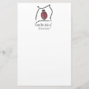 Zoek naar school briefpapier Illustratie