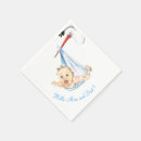 Zoek naar grappige cartoon servetten Baby shower