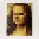 Zoek naar mona lisa puzzels Leonardo da vinci