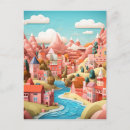 Zoek naar artistiek posters briefkaarten Stad