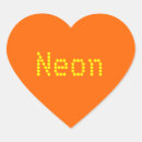 Zoek naar oranje neon stickers Retro
