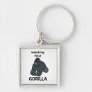 Zoek naar grappige gorilla sleutelhangers Dier
