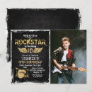 Zoek naar rockstar kaarten uitnodigingen Foto