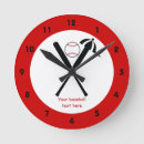 Zoek naar baseball klokken Rood