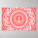 Zoek naar roze anker posters Patroon
