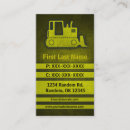 Zoek naar vrachtwagen visitekaartjes Constructie