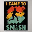 Zoek naar badminton speler posters Sport