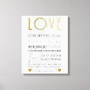 Zoek naar liefde tekst canvas prints Modern