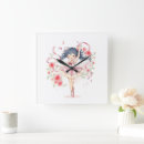 Zoek naar ballerina klokken Bloemen