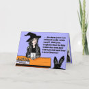 Zoek naar heks op bezem kaarten Humor