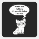 Zoek naar grappige vogel stickers Sarcastisch