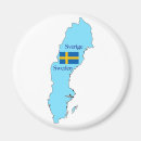 Zoek naar zweedse vlag magneten Blauw