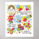 Zoek naar autisme maand posters Acceptatie van autisme