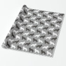 Zoek naar dog silhouette cadeaupapier Patroon
