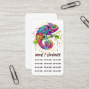 Zoek naar chameleon visitekaartjes Reptiel