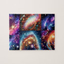 Zoek naar kosmische ruimte puzzels Universum