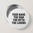 Zoek naar grappige sport buttons Voor hem