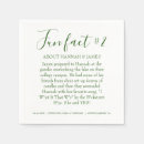 Zoek naar smaragdgroen servetten Leuke feiten