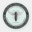 Zoek naar biologisch stickers Honing