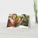 Zoek naar retro vrouw kaarten Pensionering