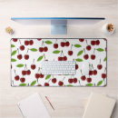 Zoek naar rode kersen muismatten Fruitpatroon